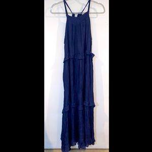 NWT Vici Brave Soul Pocketed Halter Maxi Dress